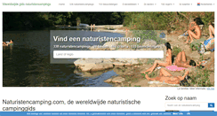 Desktop Screenshot of naturistencamping.com